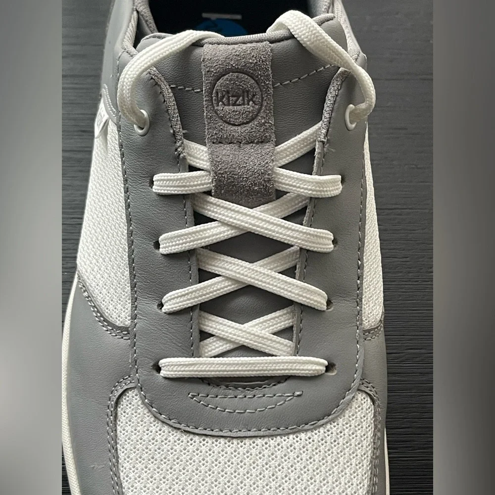 Kizik Men’s Gray and White Sneakers New size 11.5 men U.S.